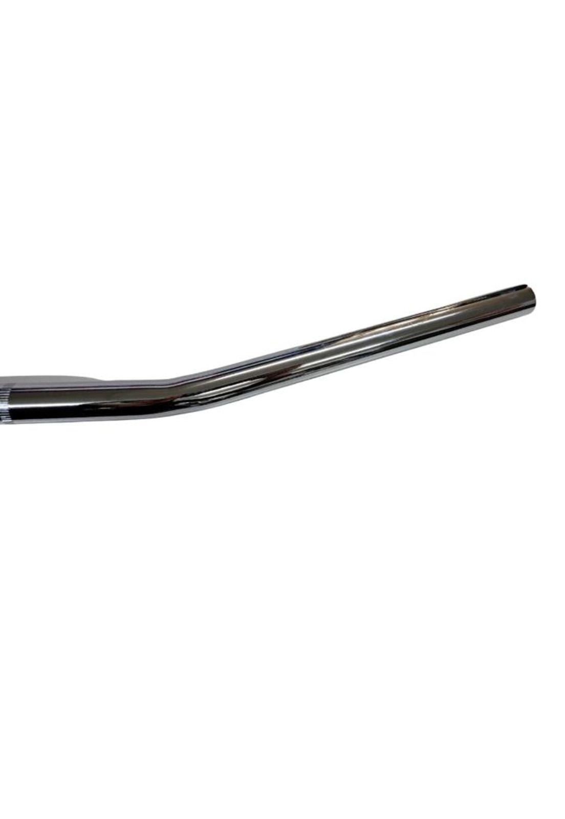 Manubrio Cromado Semirecto Para Moto 68cm 7/8 (22mm)-5