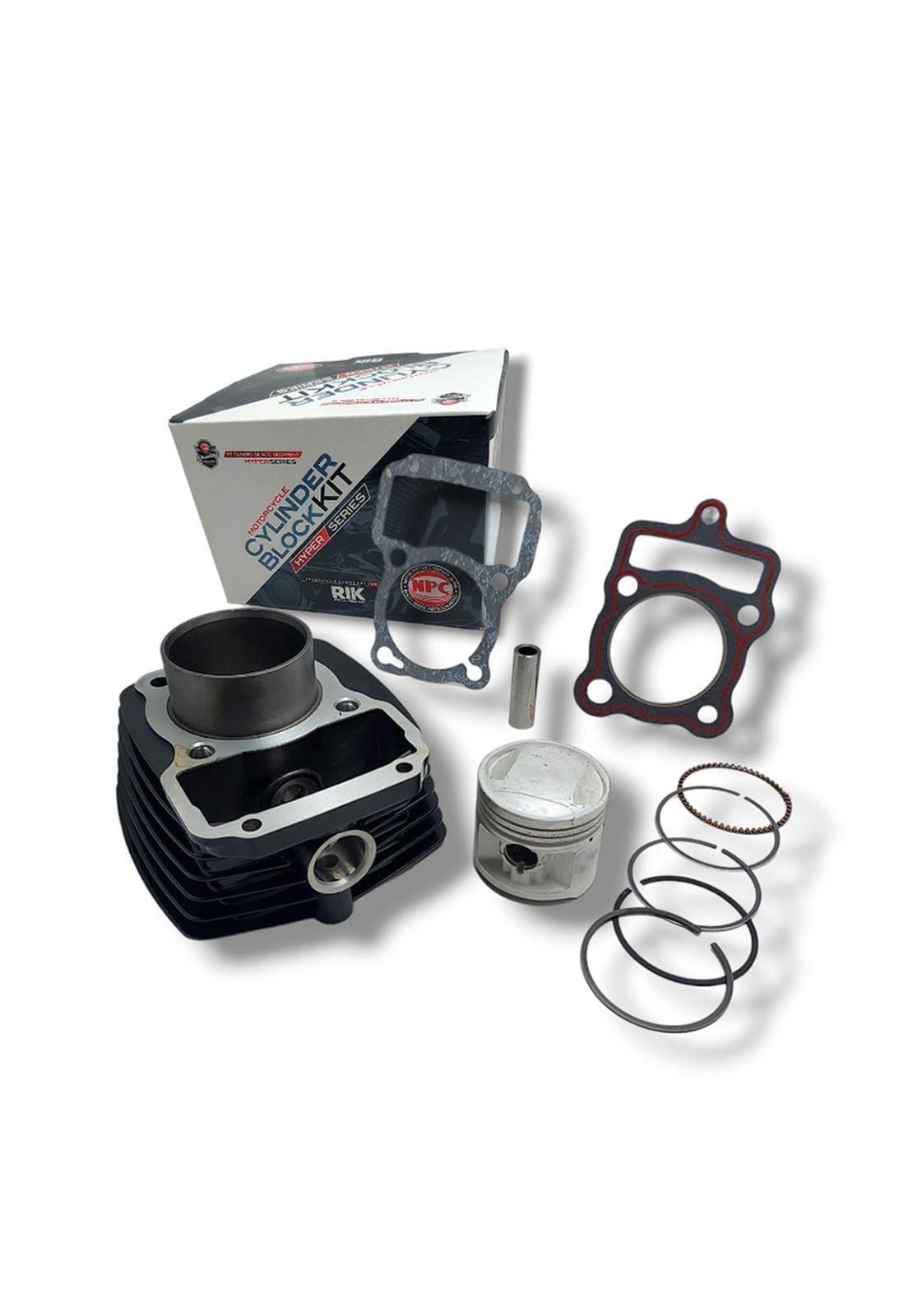 Cilindro Completo CG150 Varillero 62mm P15 (Negro) Hyper Series NPC-4