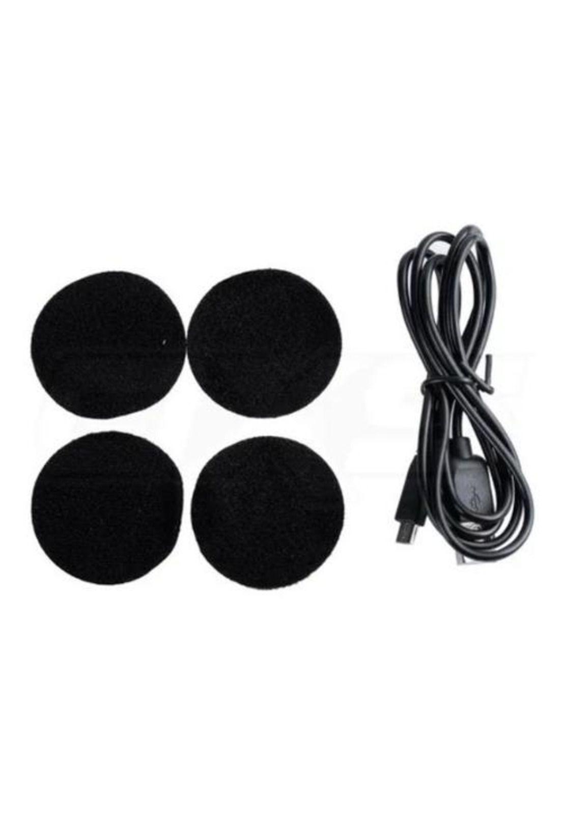 Manos Libres Bluetooth Freedconn L1m Para Casco Moto Música-3