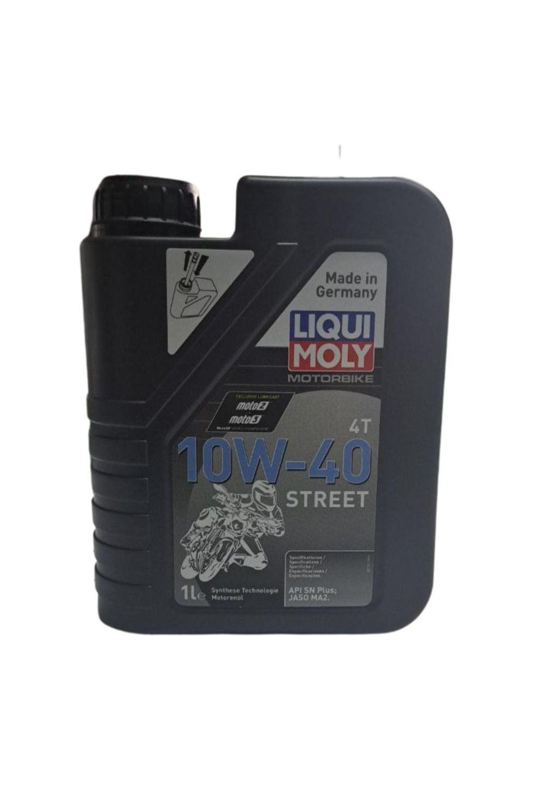 10w40 Liqui Moly Street Aceite Para Moto 4t 1l-3