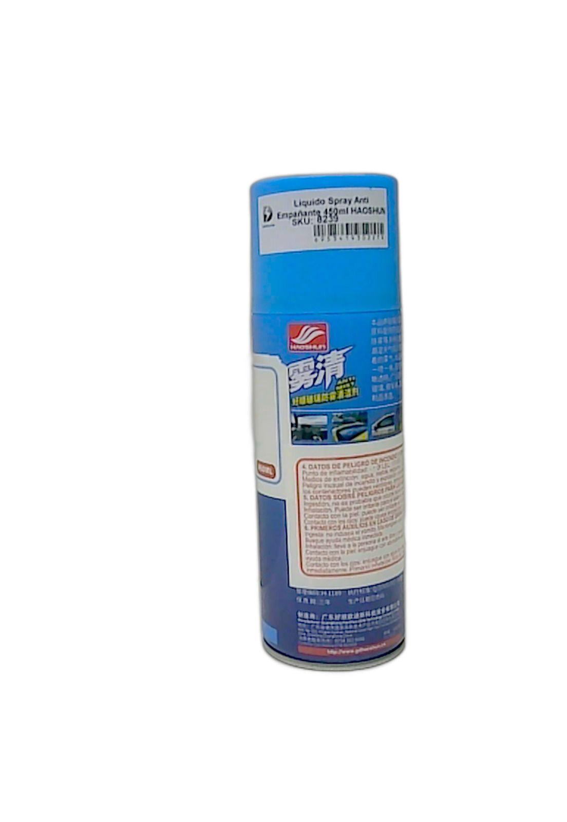 Liquido Spray Anti Empañante 450ml HAOSHUN-7