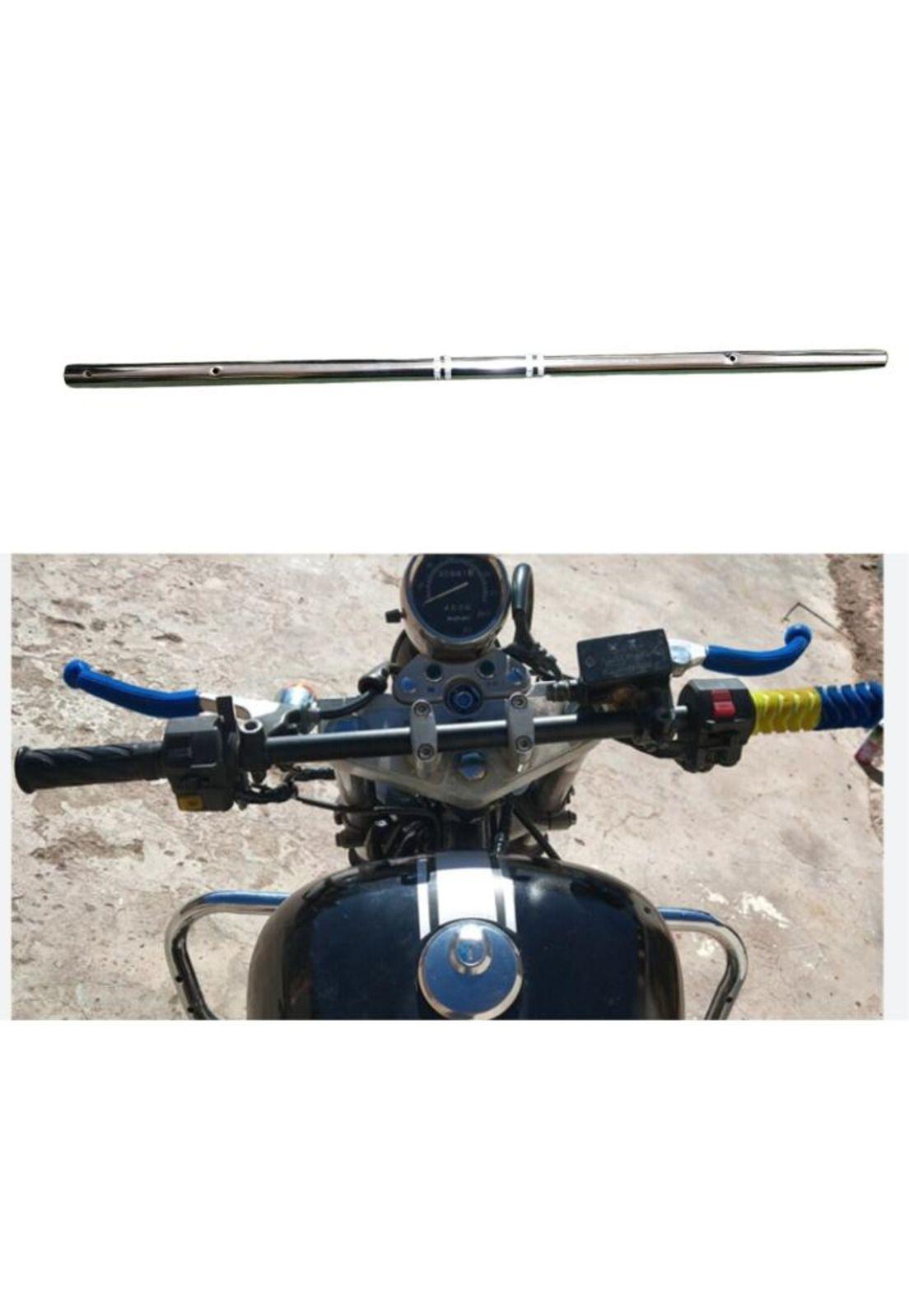 Manubrio De Moto Recto 7/8 Cromado 22mm-0