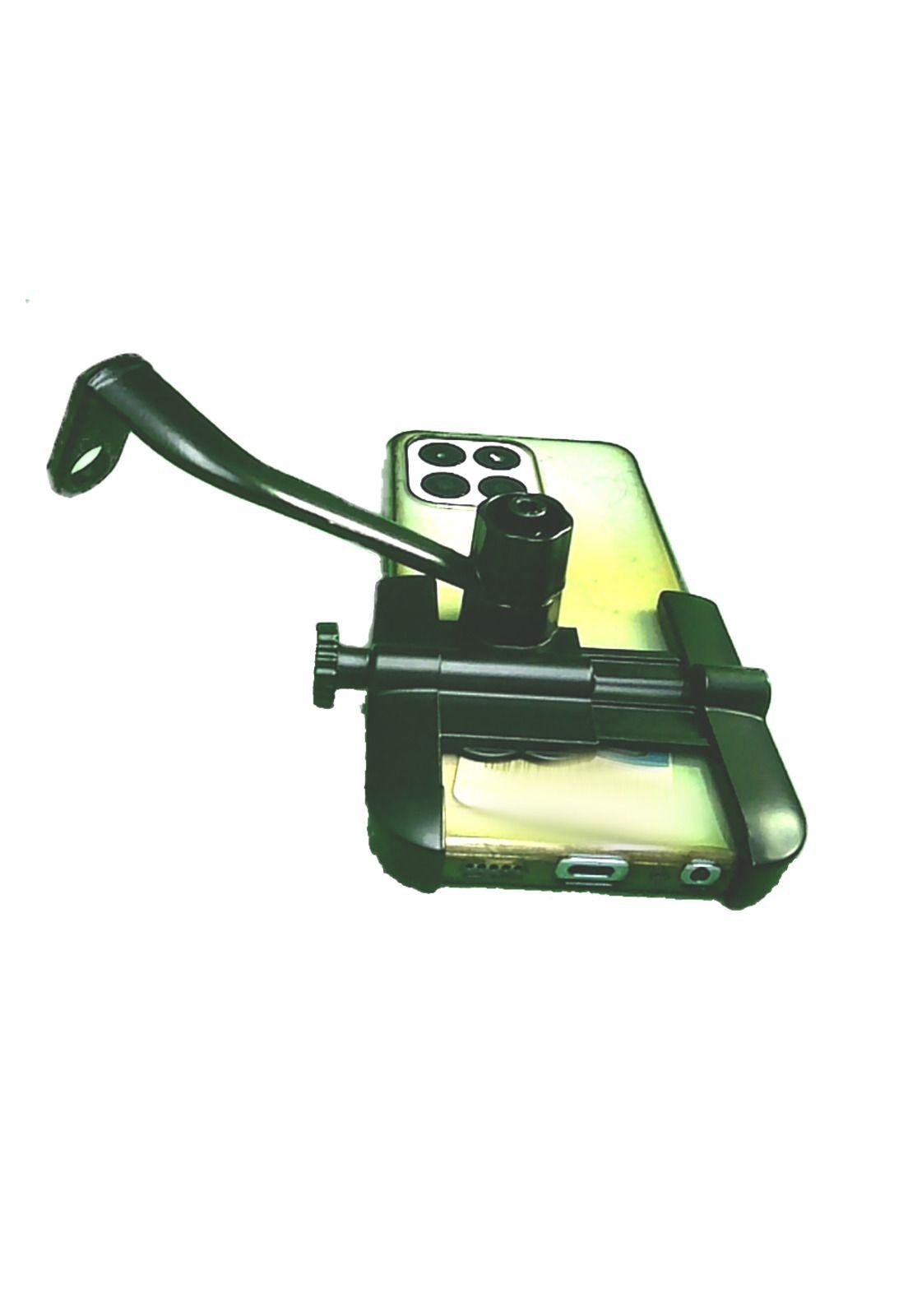 Porta Celular Ajustable Universal Metalico Base Espejo KL-2