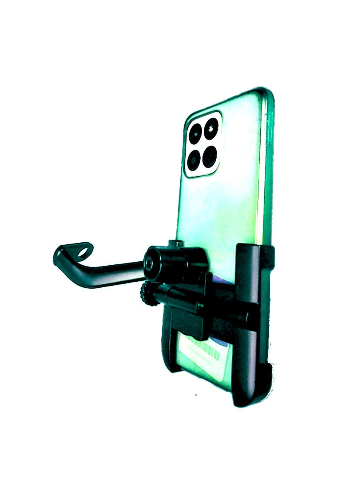 Porta Celular Ajustable Universal Metalico Base Espejo KL-7