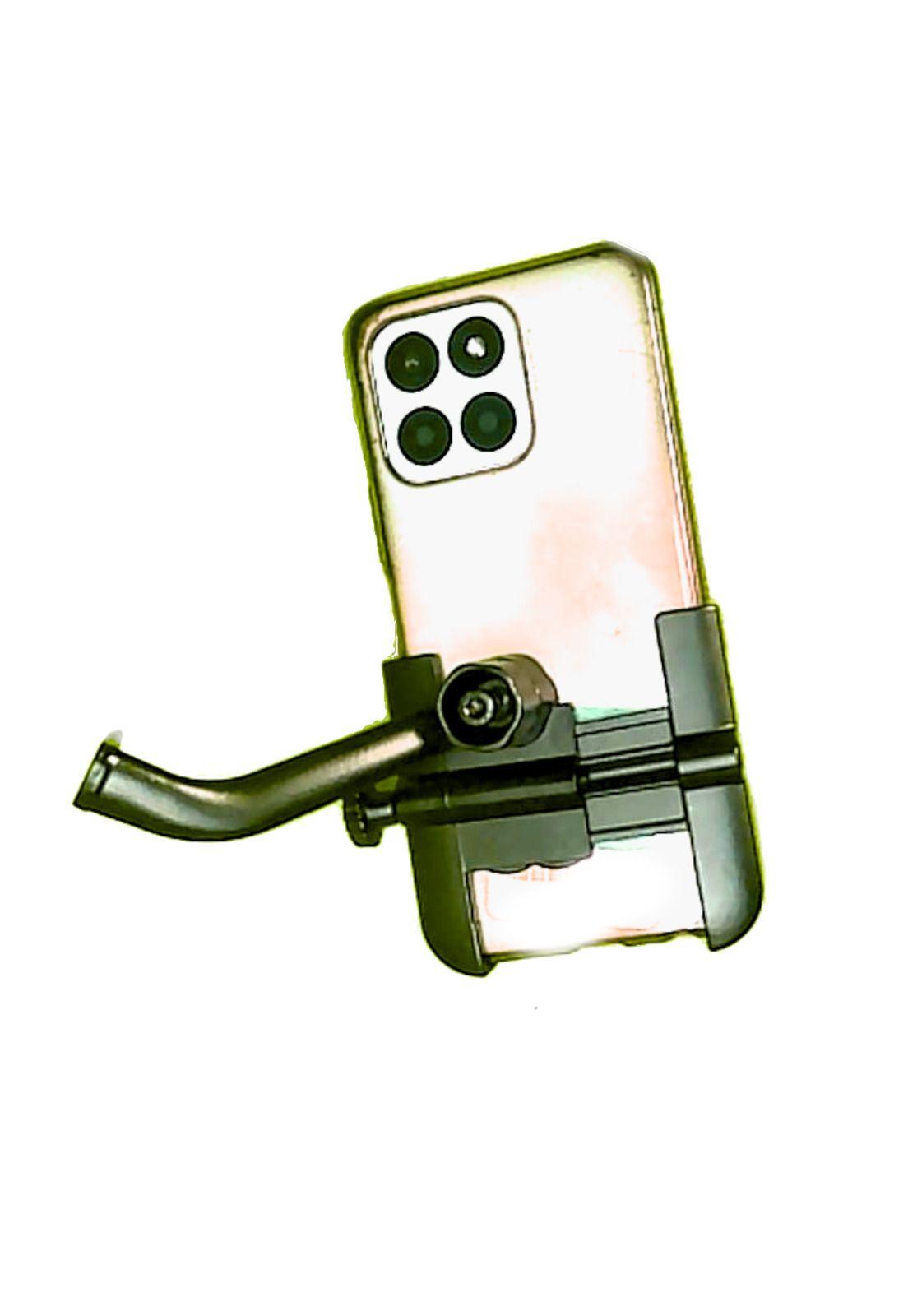 Porta Celular Ajustable Universal Metalico Base Espejo KL-8