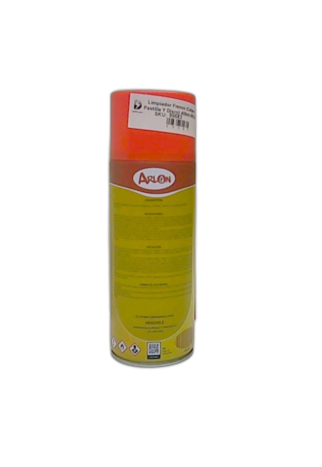 Limpiador Frenos (Caliper, Pastilla Y Disco) 400ml ARLON-8