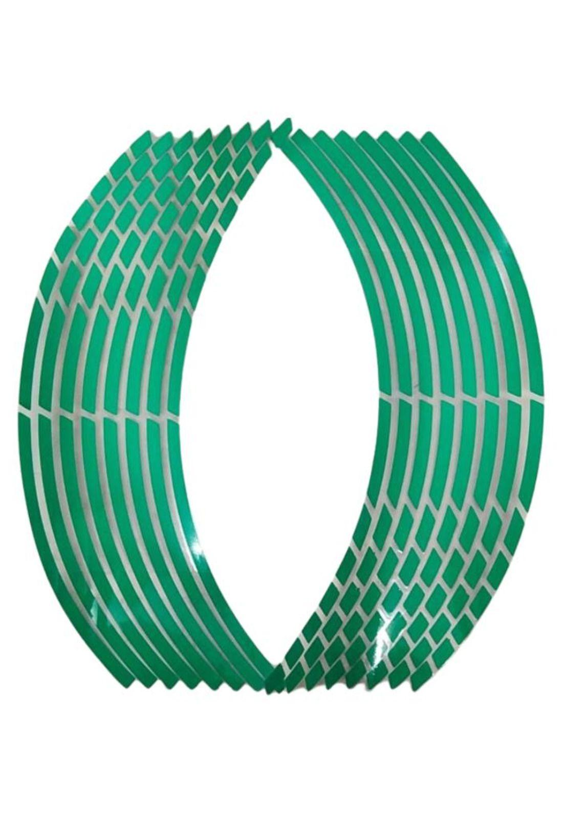 Cinta Adhesiva Reflectante Fluorescente Para Llanta-1