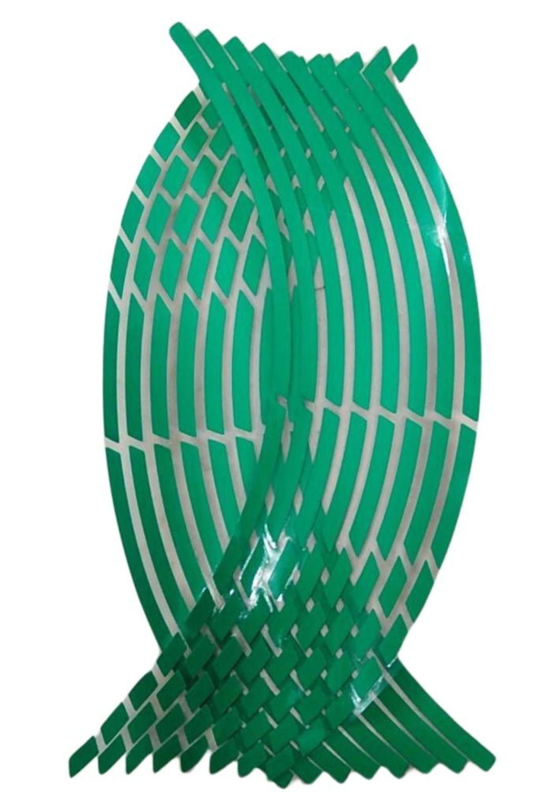 Cinta Adhesiva Reflectante Fluorescente Para Llanta-2