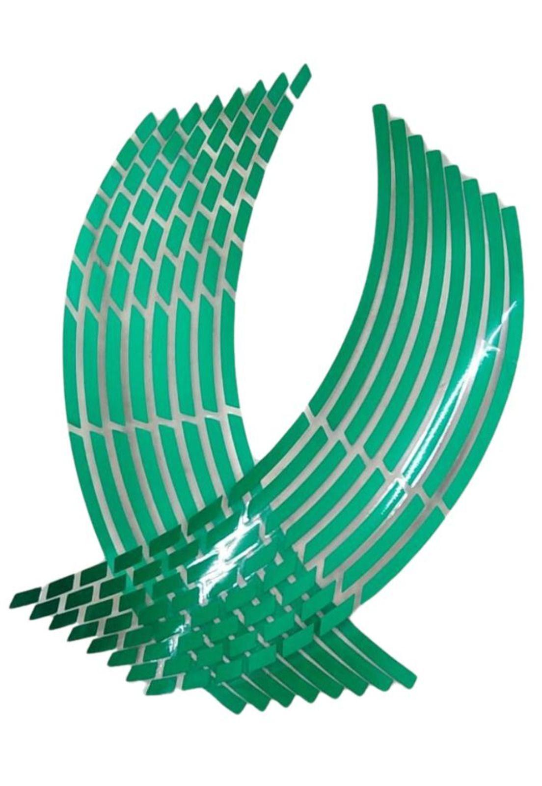 Cinta Adhesiva Reflectante Fluorescente Para Llanta-5