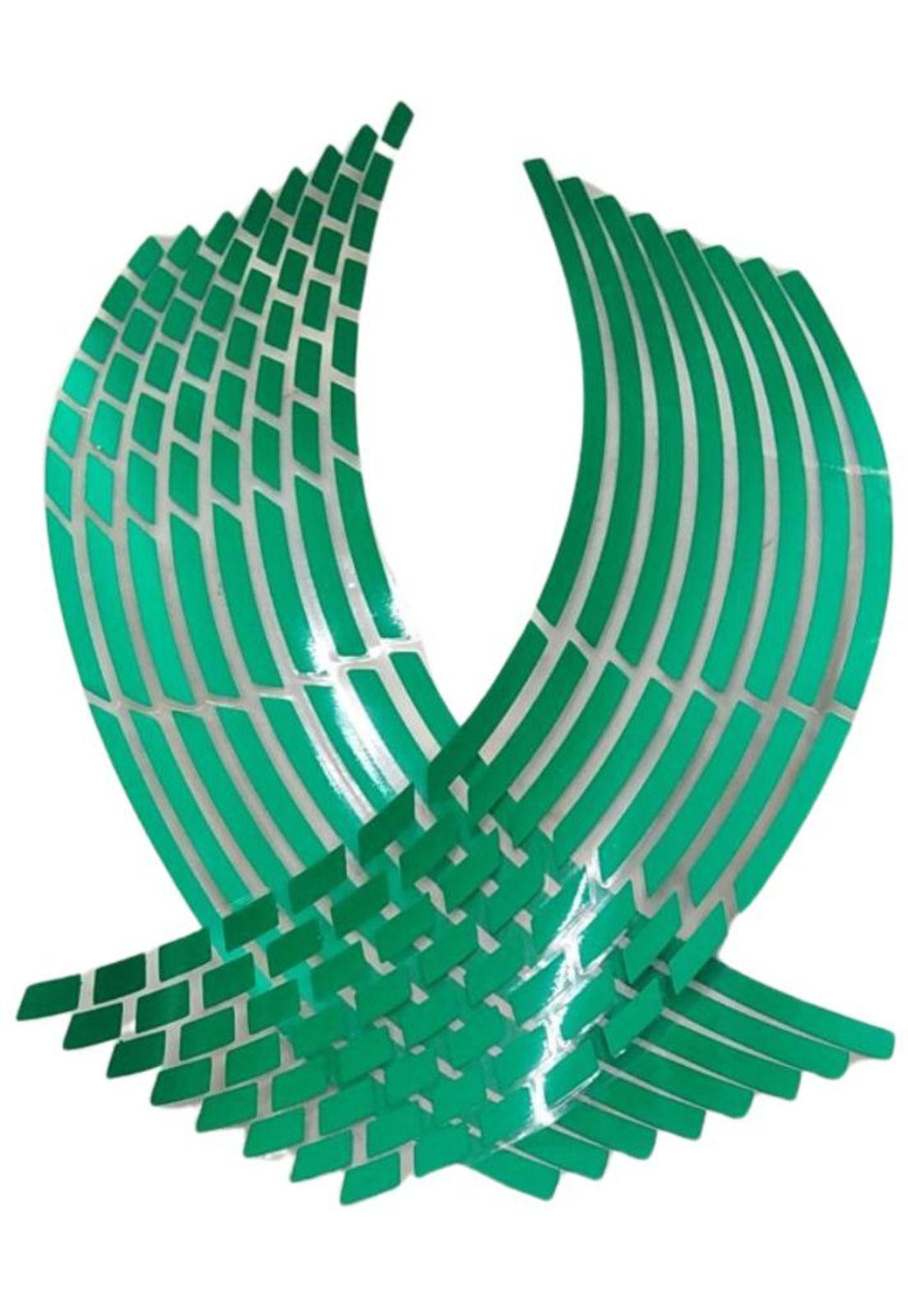 Cinta Adhesiva Reflectante Fluorescente Para Llanta-6