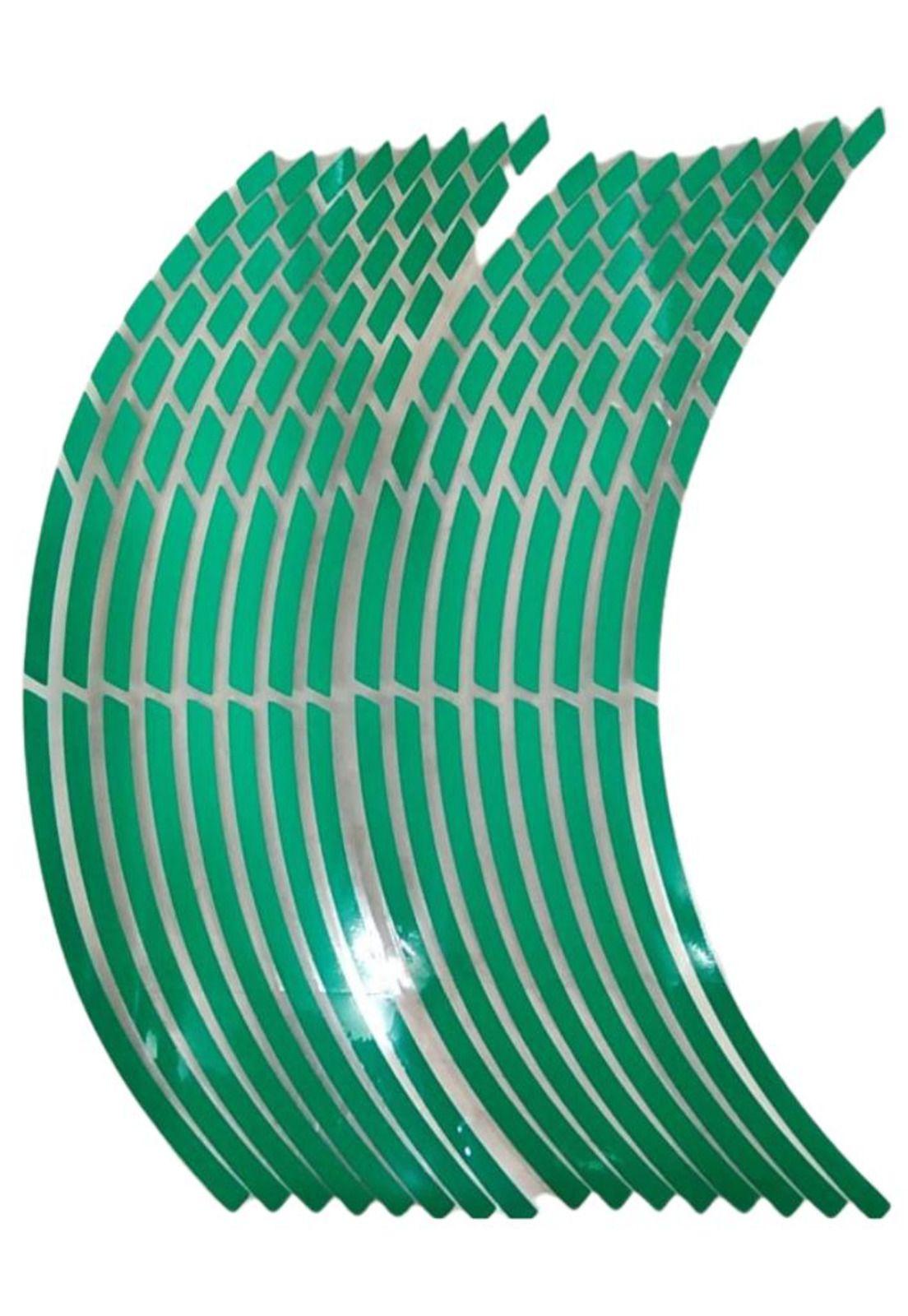 Cinta Adhesiva Reflectante Fluorescente Para Llanta-7