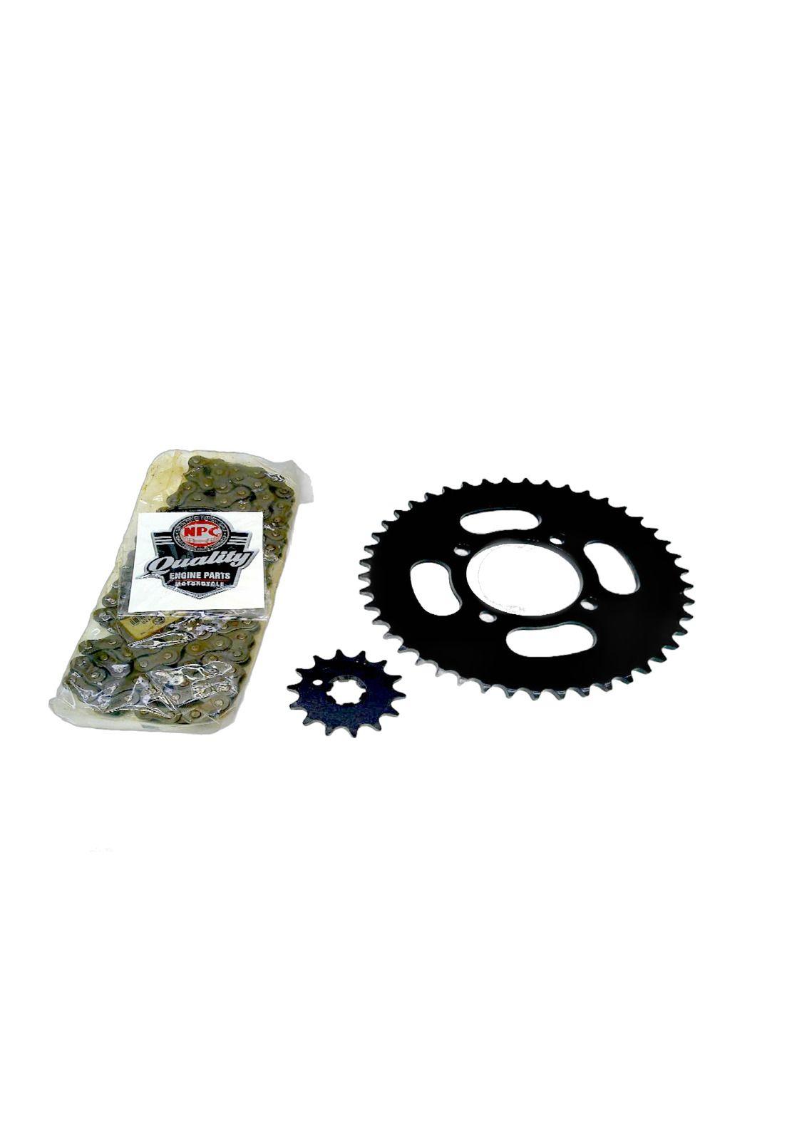 Kit Transmision YBR125 / YBRZ125 428H X 120L 14T 45T JAP NPC-5
