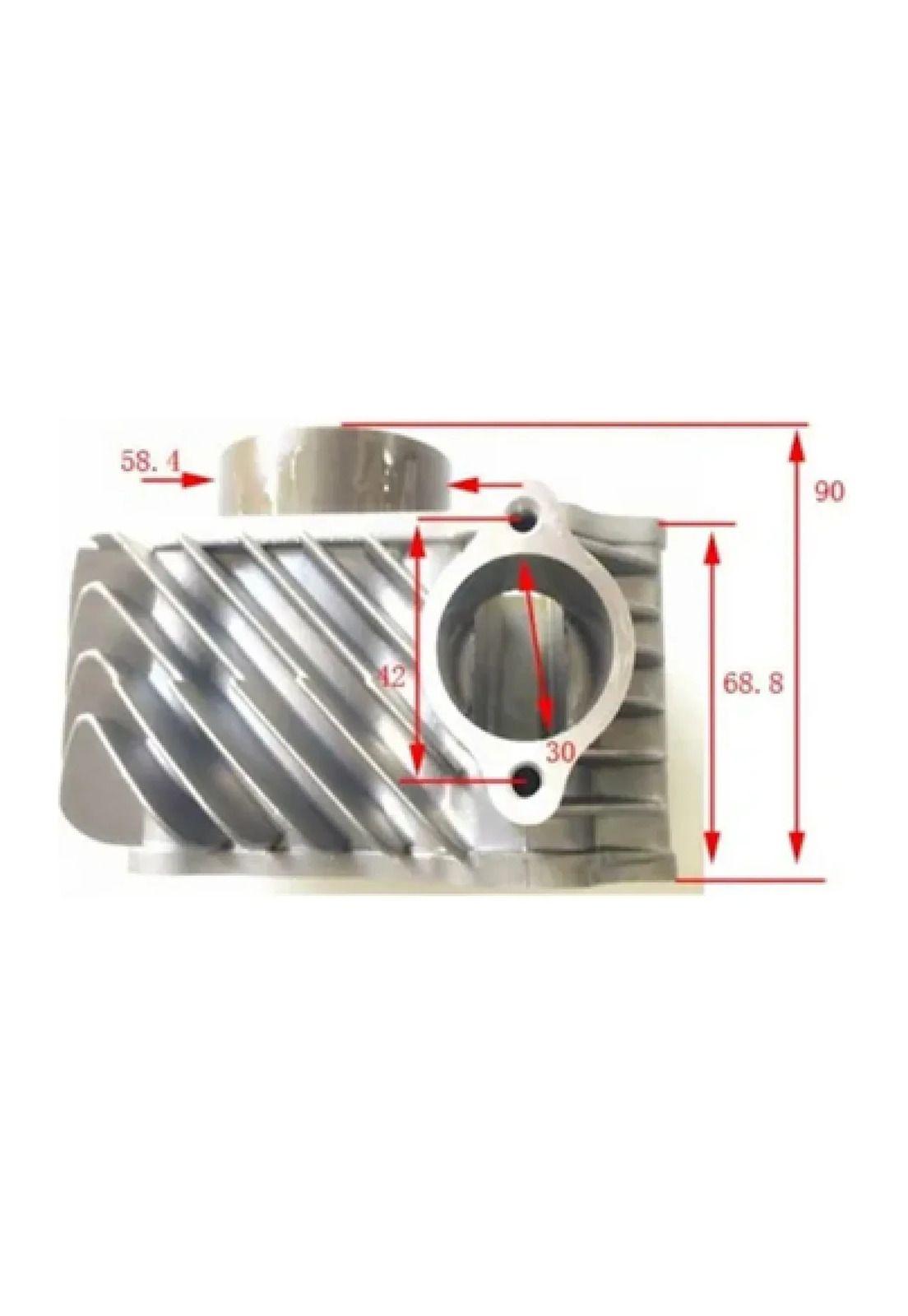 Cilindro Completo Agility 125 / Elite 125 Carb (hasta 09) / GY6125 Chinas 52mm P15 Hyper Series NPC-5