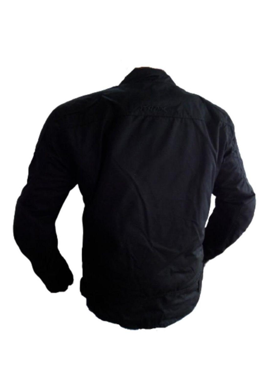 Chaqueta Moto Atrox Nf3302 Urbana Negra-2