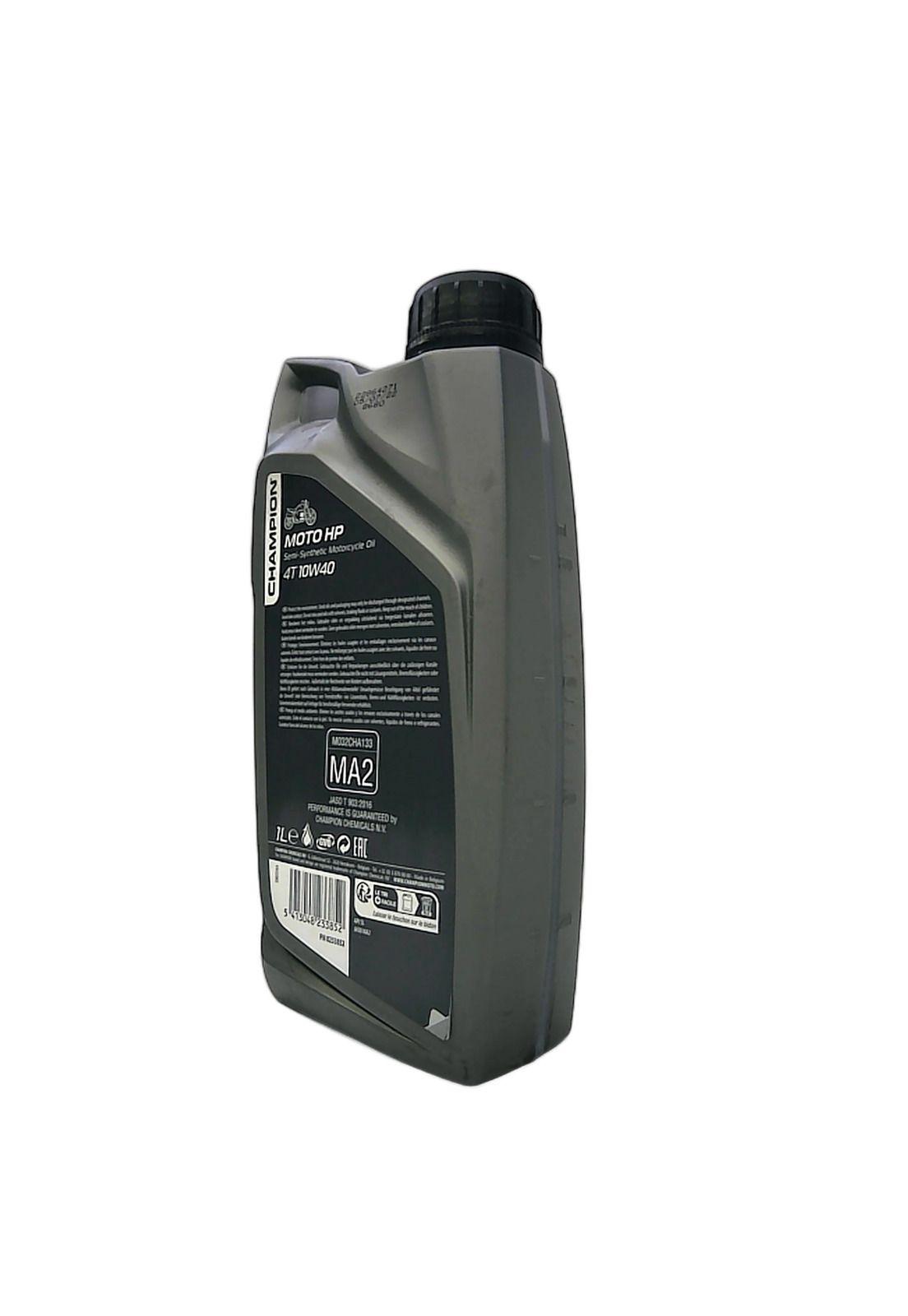 Aceite Semi Sintetico 4T 10w40 HP CHAMPION-4