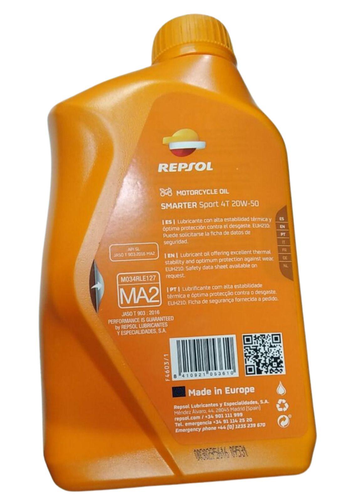 Aceite Repsol Semisintetico 20w50 Smarter-6