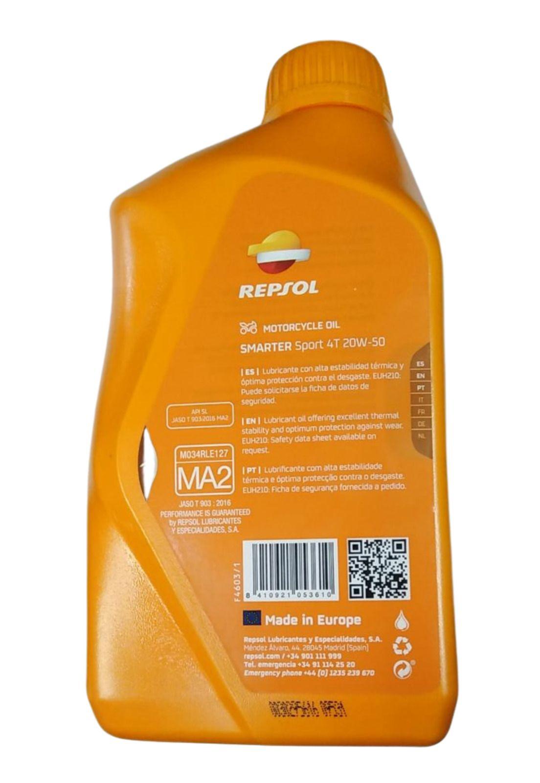 Aceite Repsol Semisintetico 20w50 Smarter-2