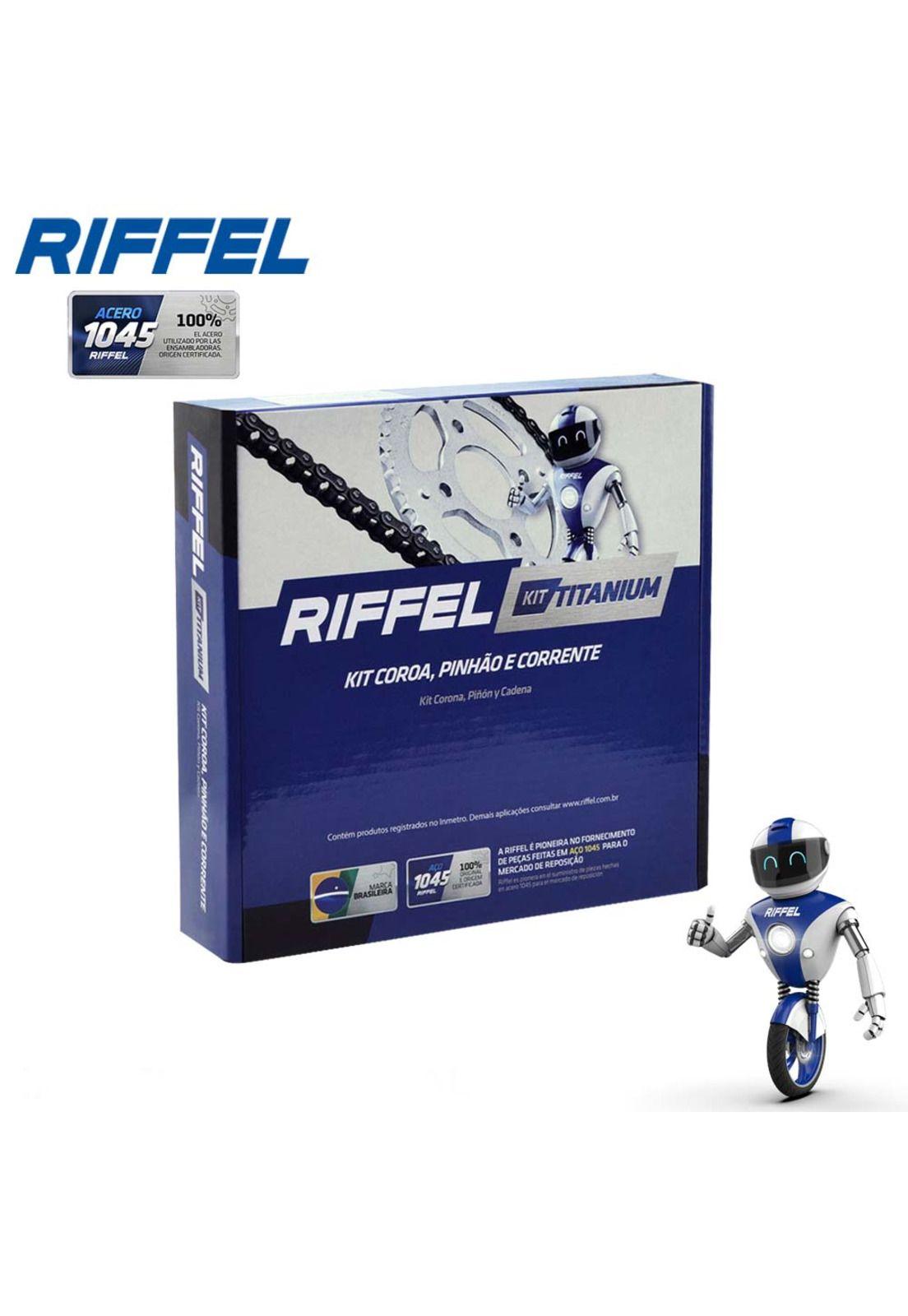 Kit Transmision CRF250L 40t / 17t 520Hx106L RIFFEL-8