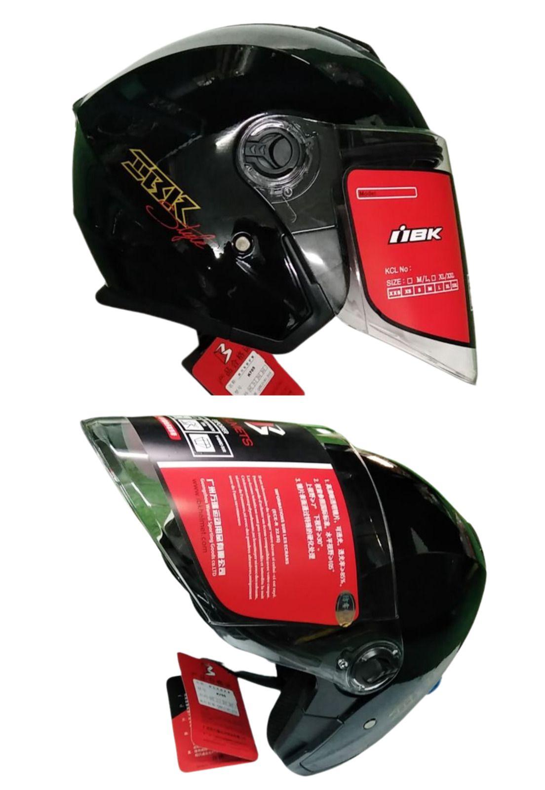 Casco Abierto Para Moto-0