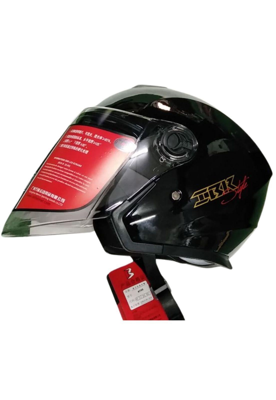 Casco Abierto Para Moto-3