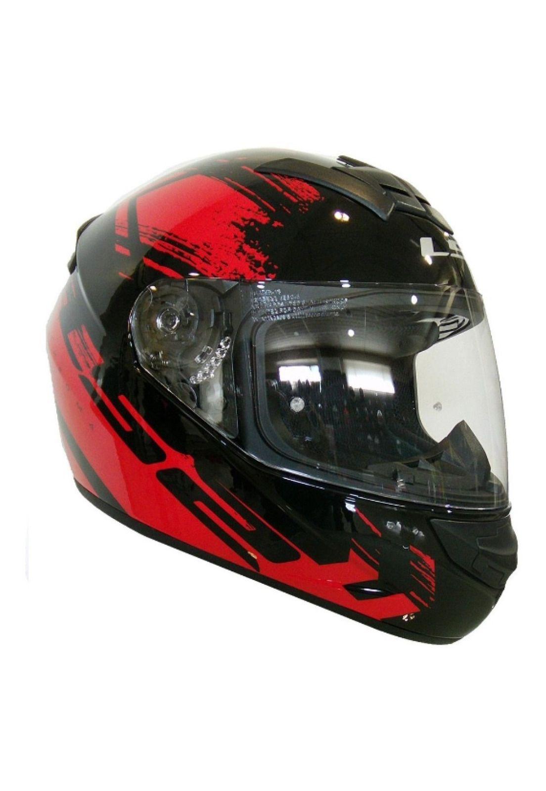 Casco Integral Ls2 Ff352 Chroma Rojo-1