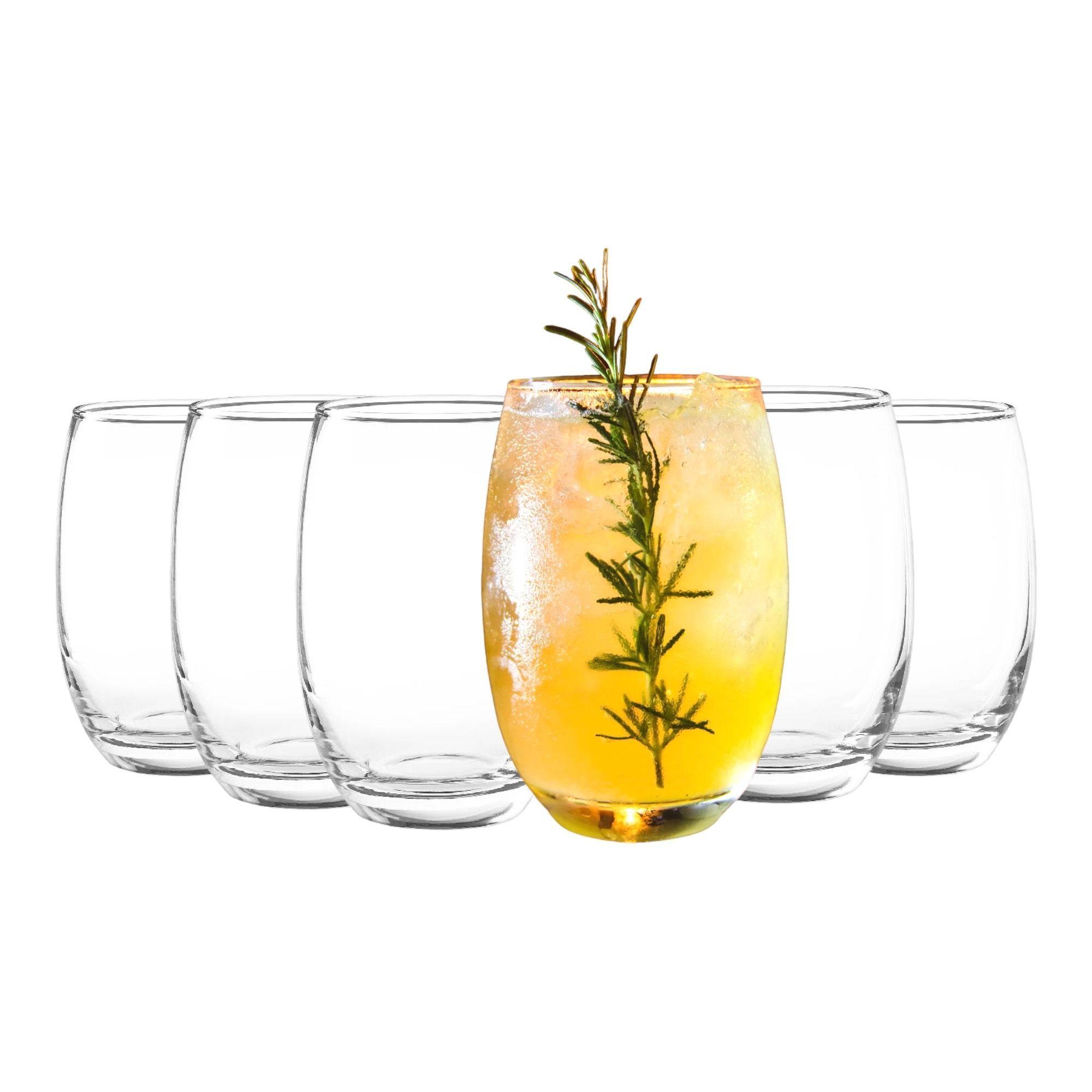 Vaso Mikonos, Vino, Cerveza. 463ml Set De 6-0