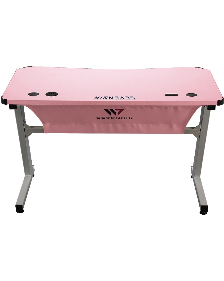Escritorio Gamer Infinity Pink - White RGB-2