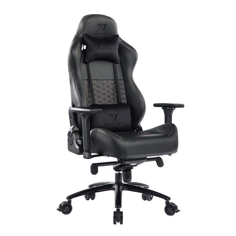 Silla Gamer Nebulous Black Star Gold-2
