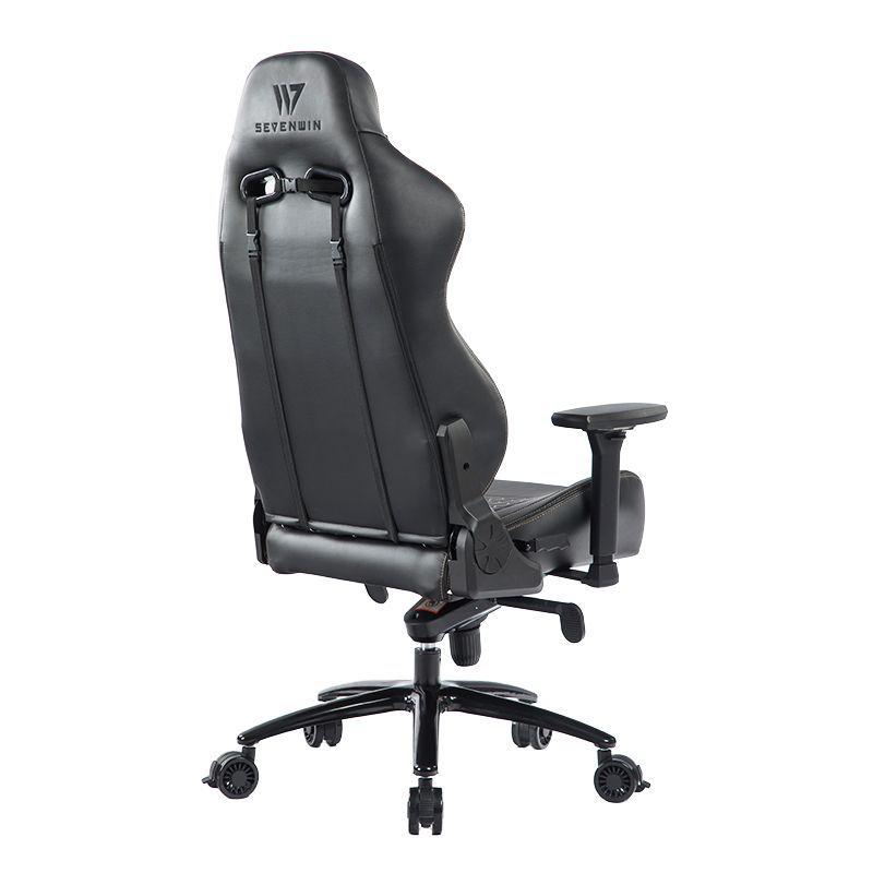 Silla Gamer Nebulous Black Star Gold-5