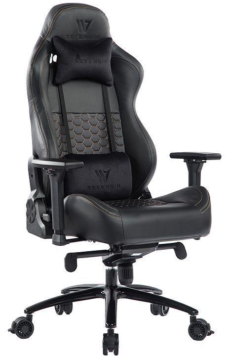 Silla Gamer Nebulous Black Star Gold-0