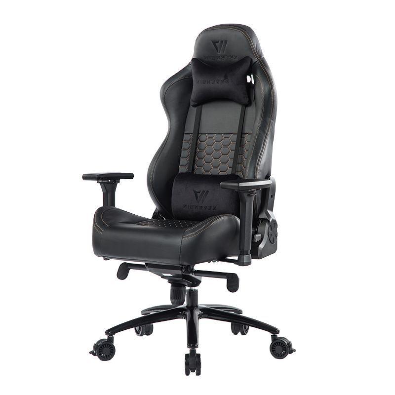 Silla Gamer Nebulous Black Star Gold-3