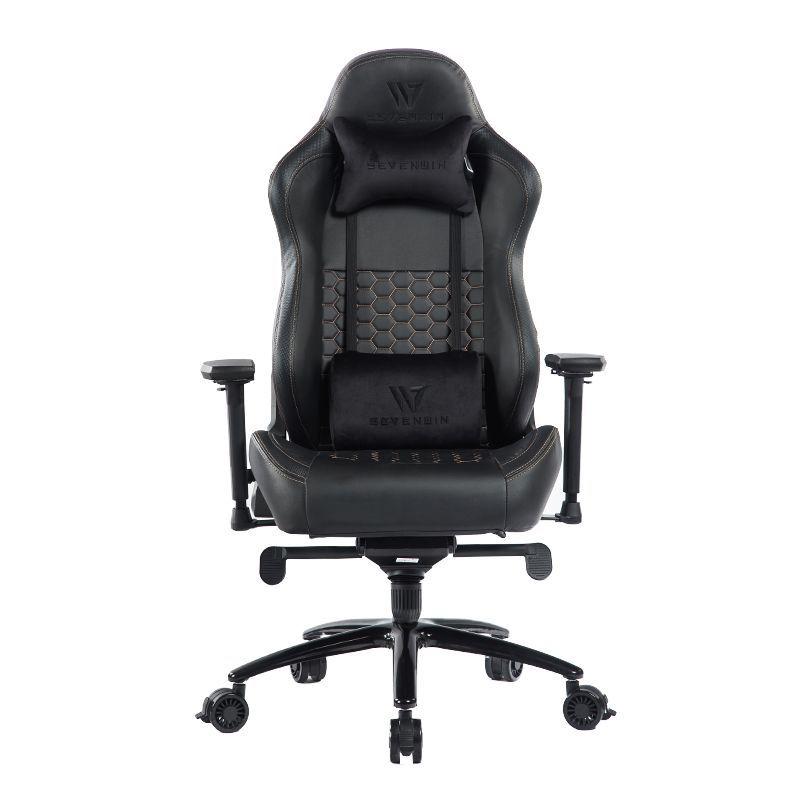 Silla Gamer Nebulous Black Star Gold-1