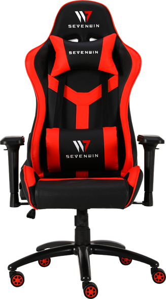 Silla Gamer Conquest Red Magma-0