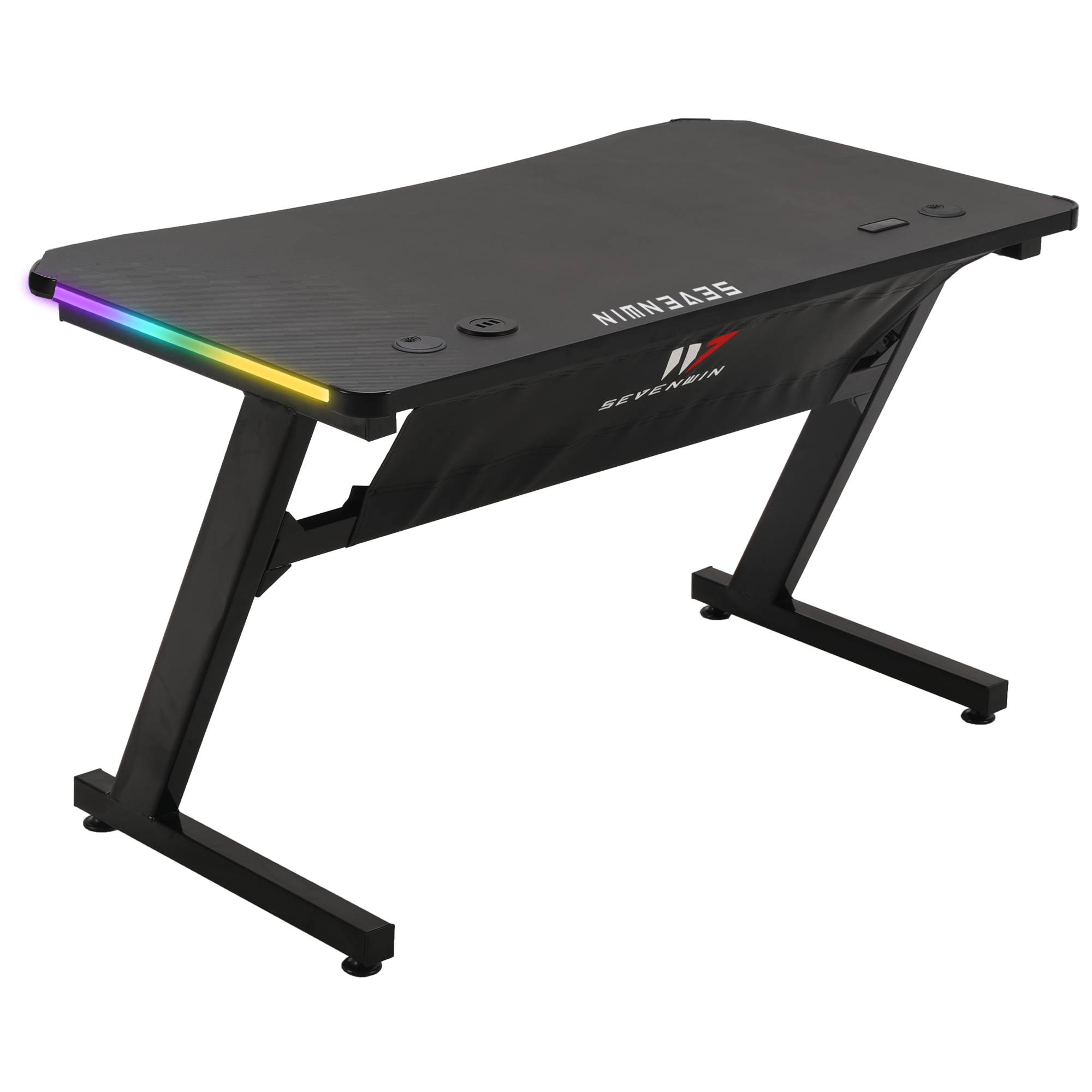 Escritorio Gamer Infinity Black RGB-1