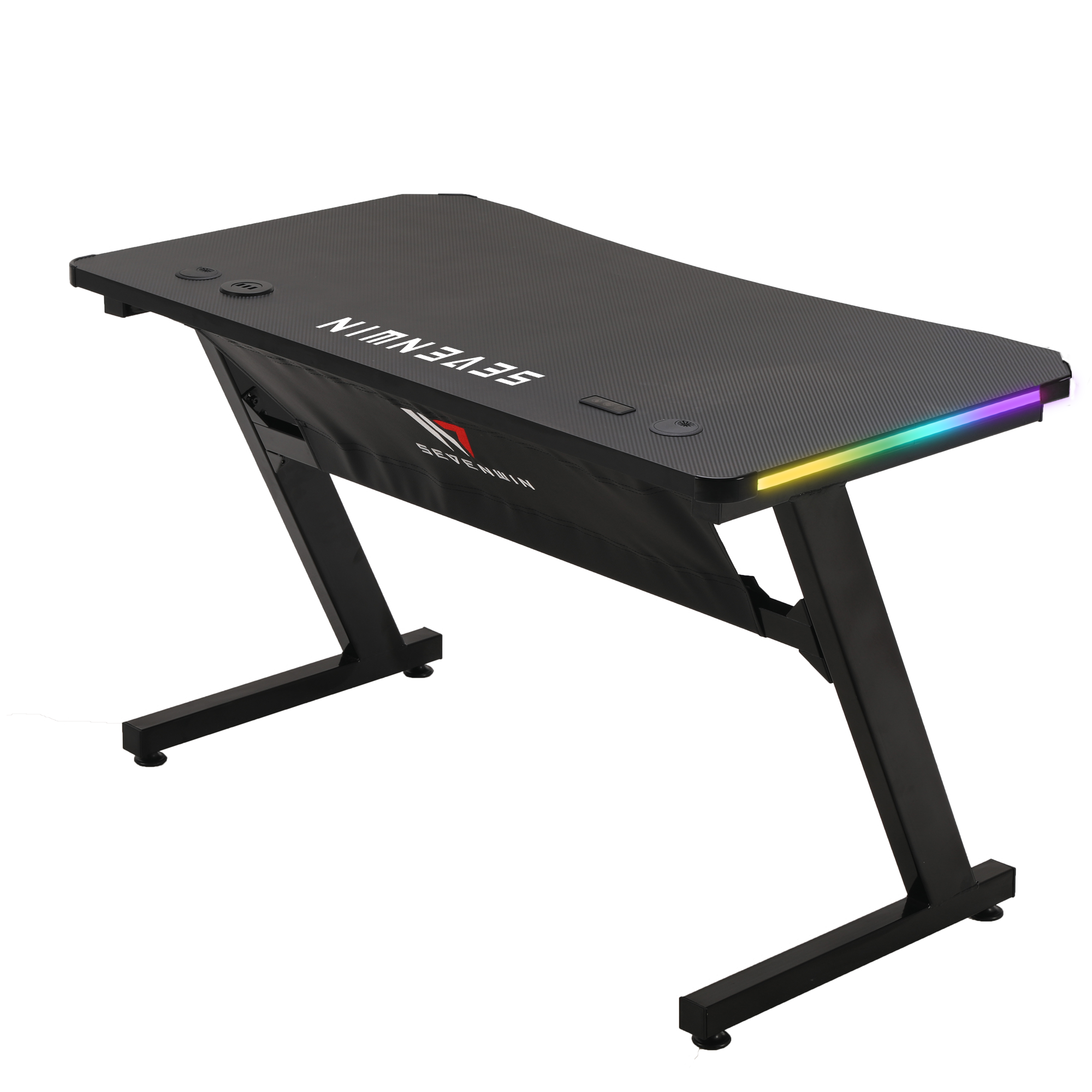 Escritorio Gamer Infinity Black RGB-0