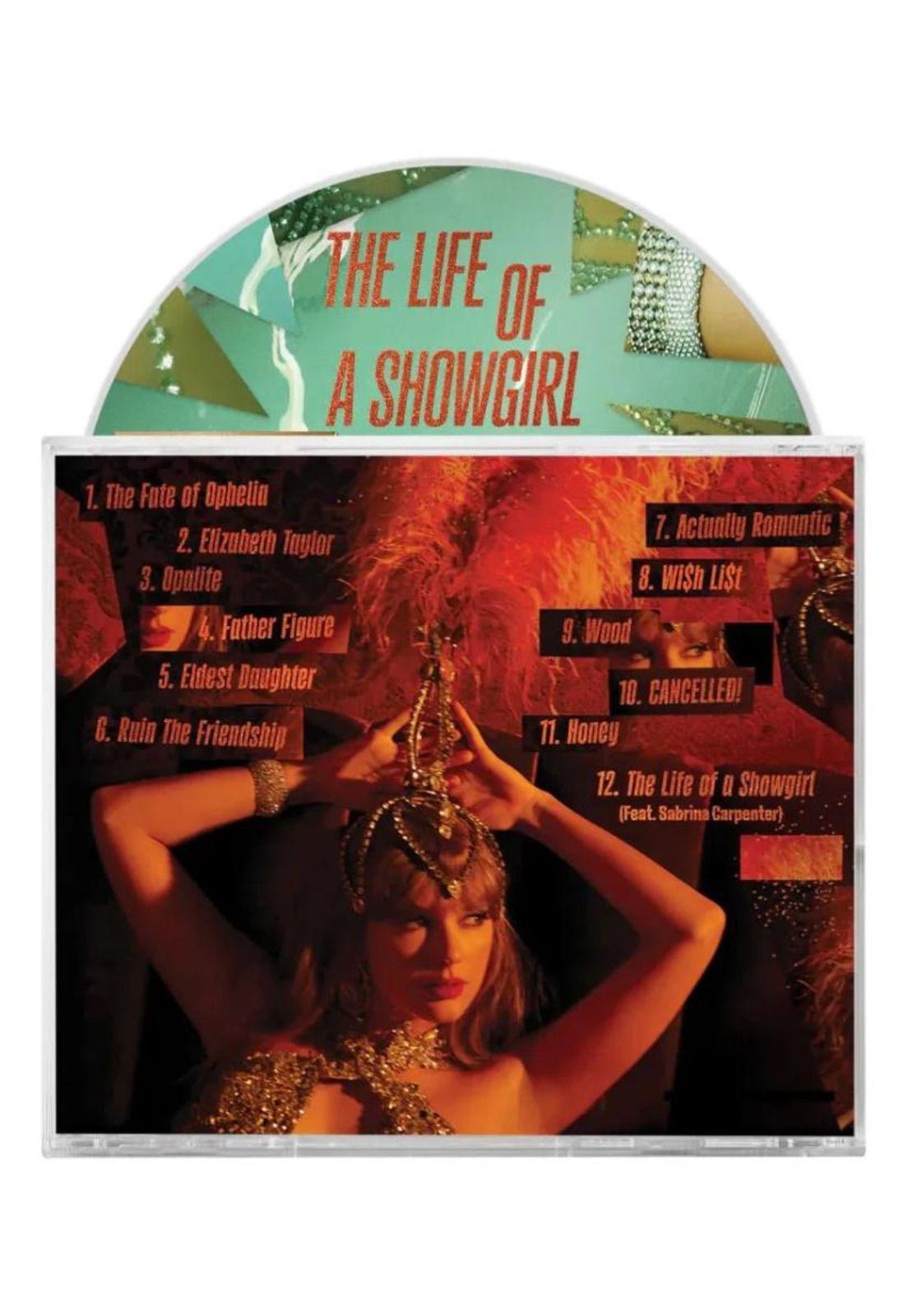 CD TAYLOR SWIFT/ THE LIFE OF A SHOWGIRL 1CD-2