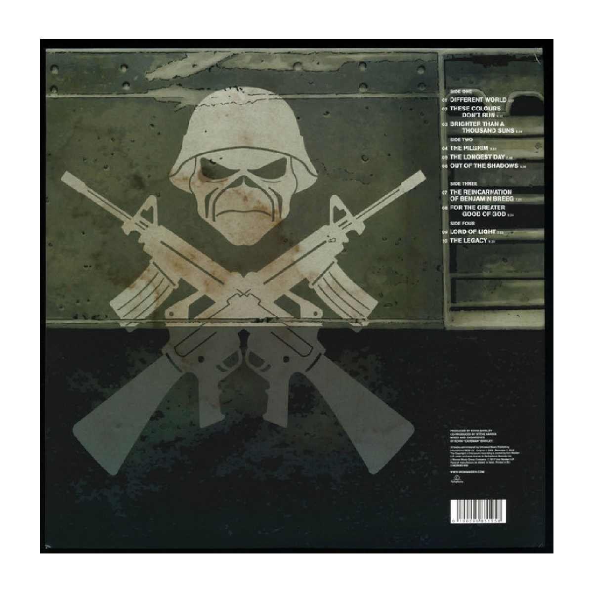 VINILO IRON MAIDEN/ A MATTER OF LIFE AND DEATH 2LP-1