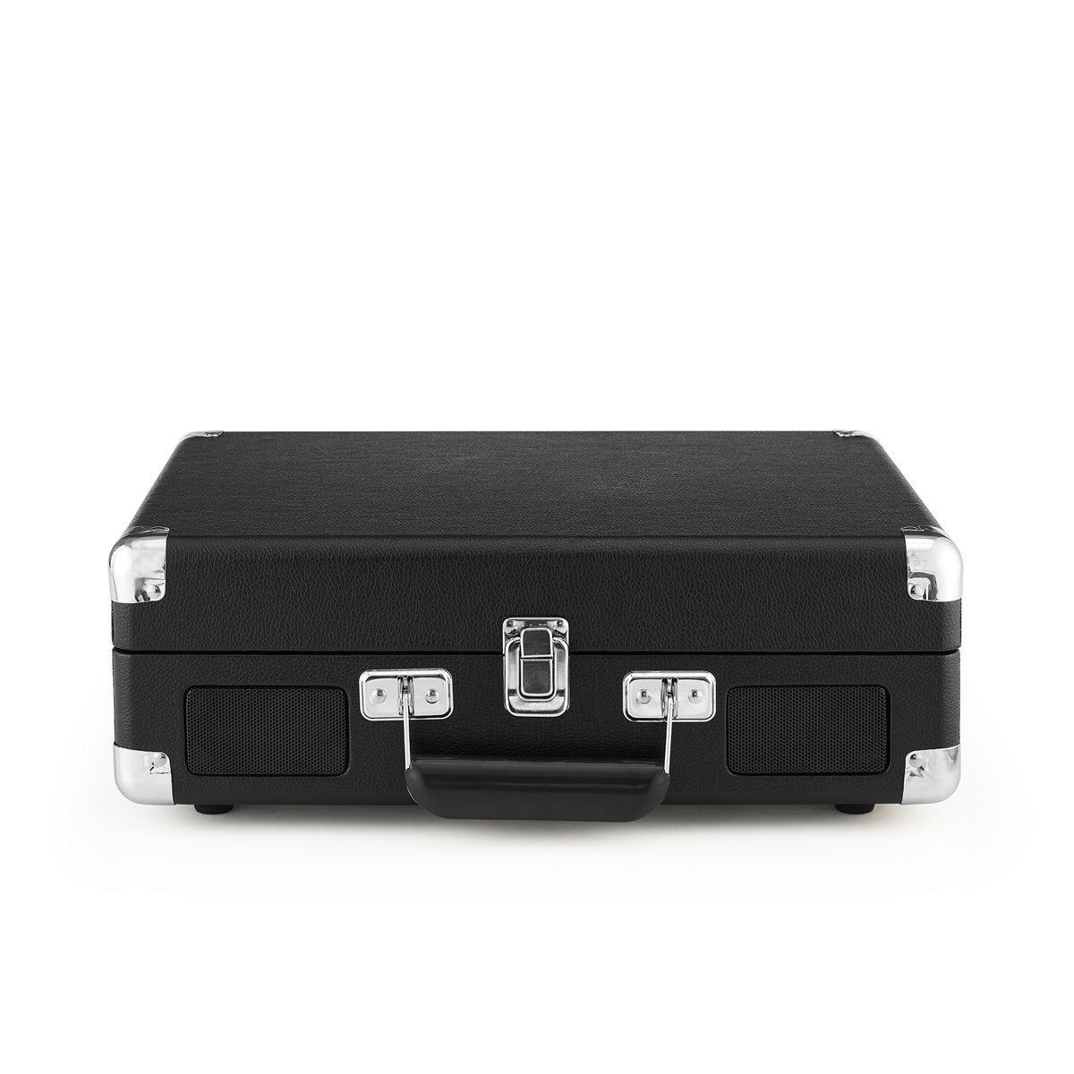 Tornamesa crosley/ cruiser deluxe bt black + 4lp exclusivos-3