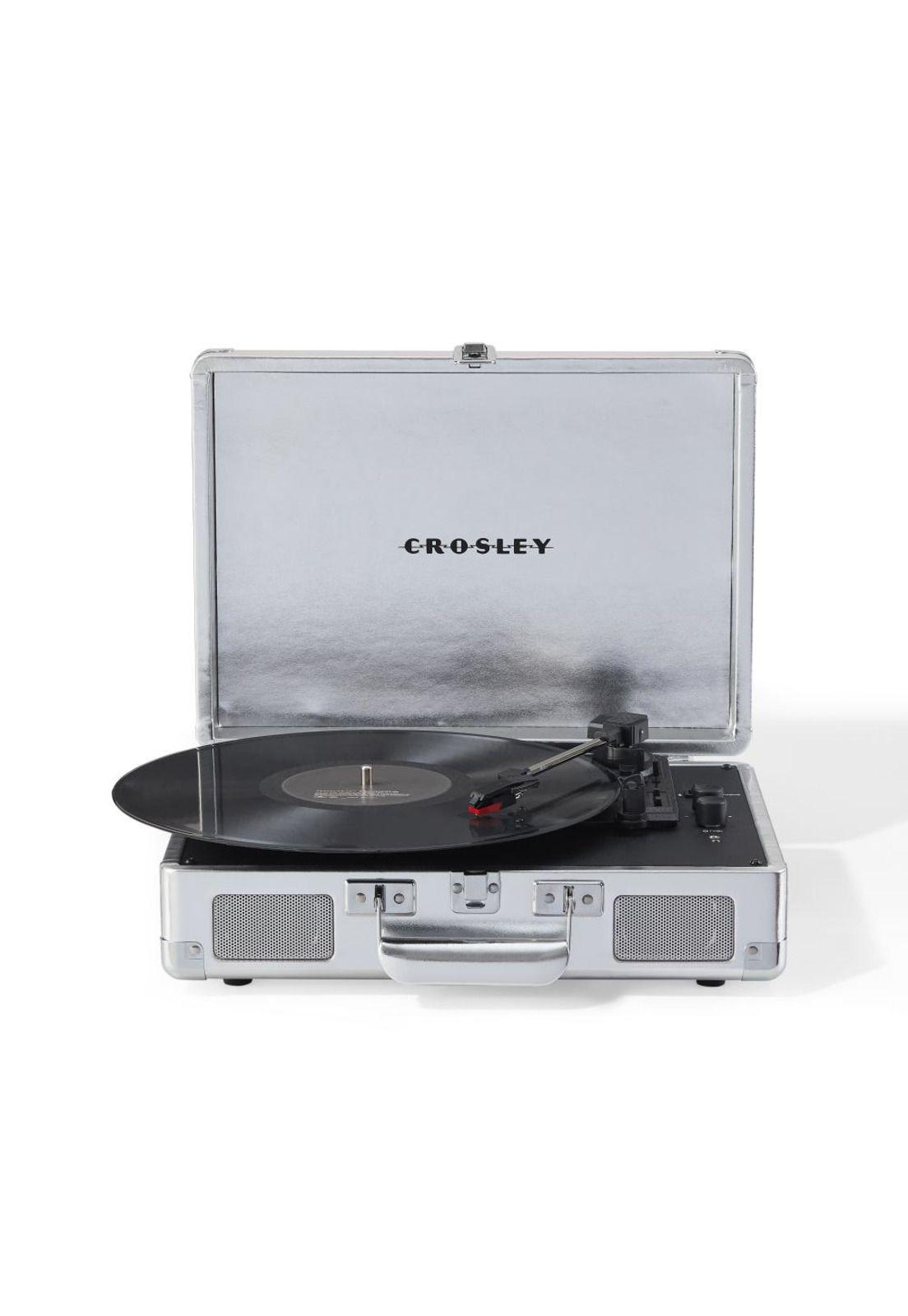 Tornamesa Crosley/ Cruiser Deluxe Bt Silver Variante-0