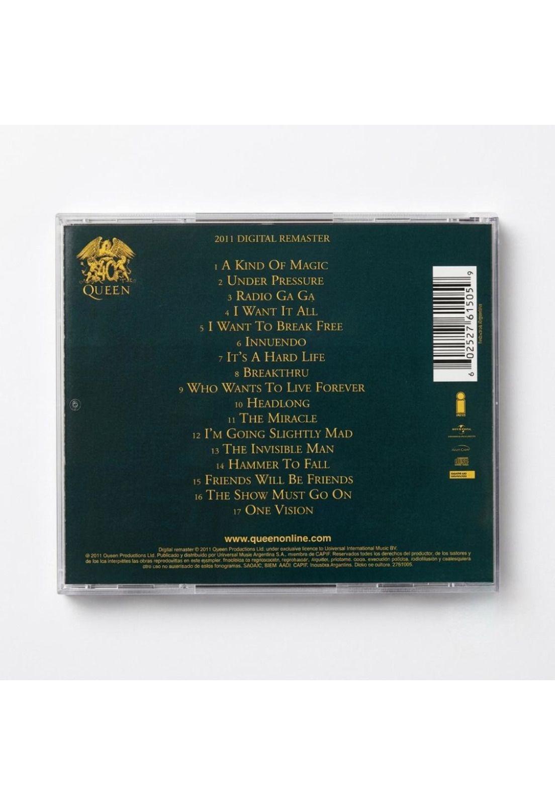 Cd queen/ greatest hits ii (remaster) 1cd-2
