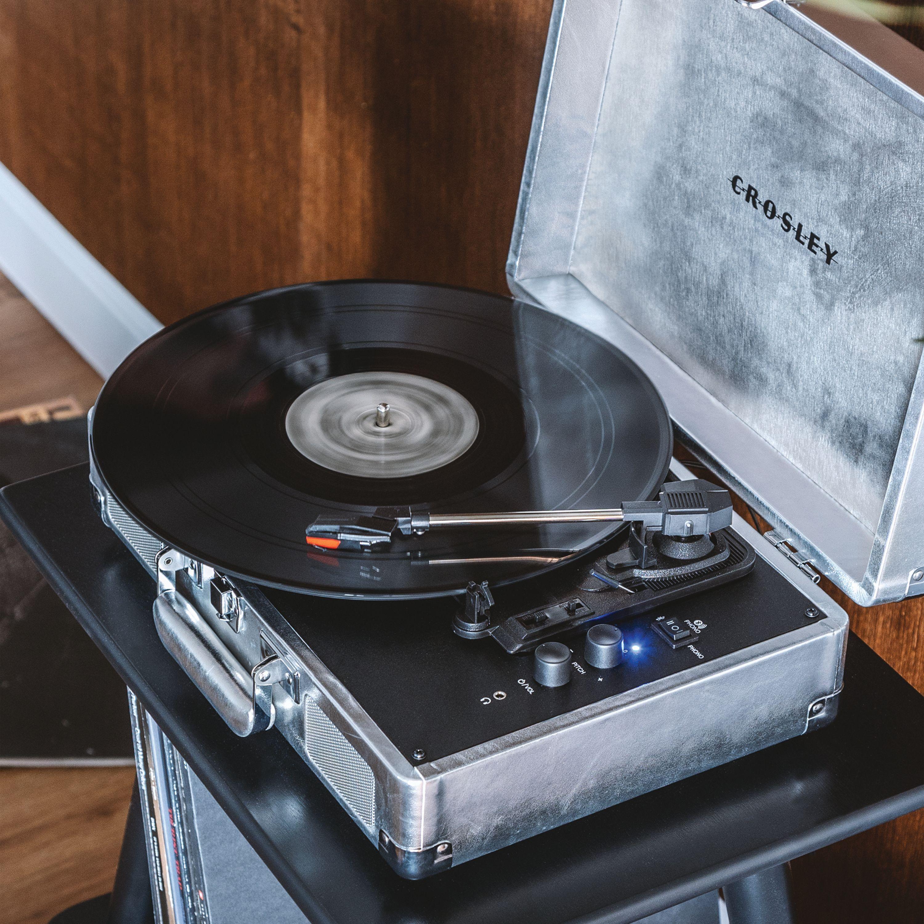  Tornamesa crosley/ cruiser deluxe bt silver-6