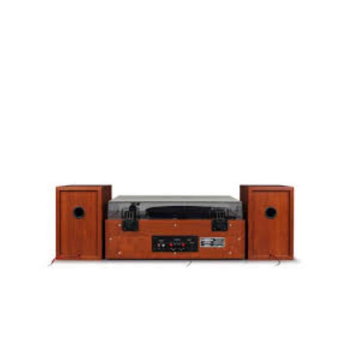 TORNAMESA CROSLEY/ 1975T SHELF SYSTEM WALNUT + LP DE REGALO-1