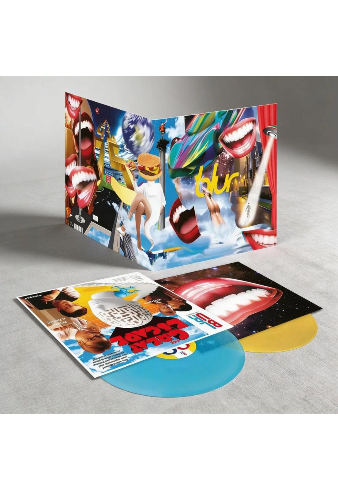VINILO BLUR/ THE GREAT ESCAPE (YELLOW TRANSPARENT & BLUE TRANSPARENT) 2LP-2