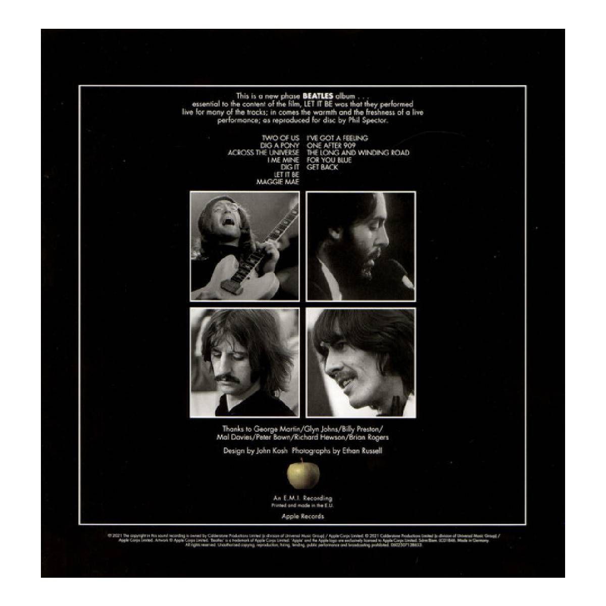 VINILO THE BEATLES/ LET IT BE (STEREO) 1LP-1