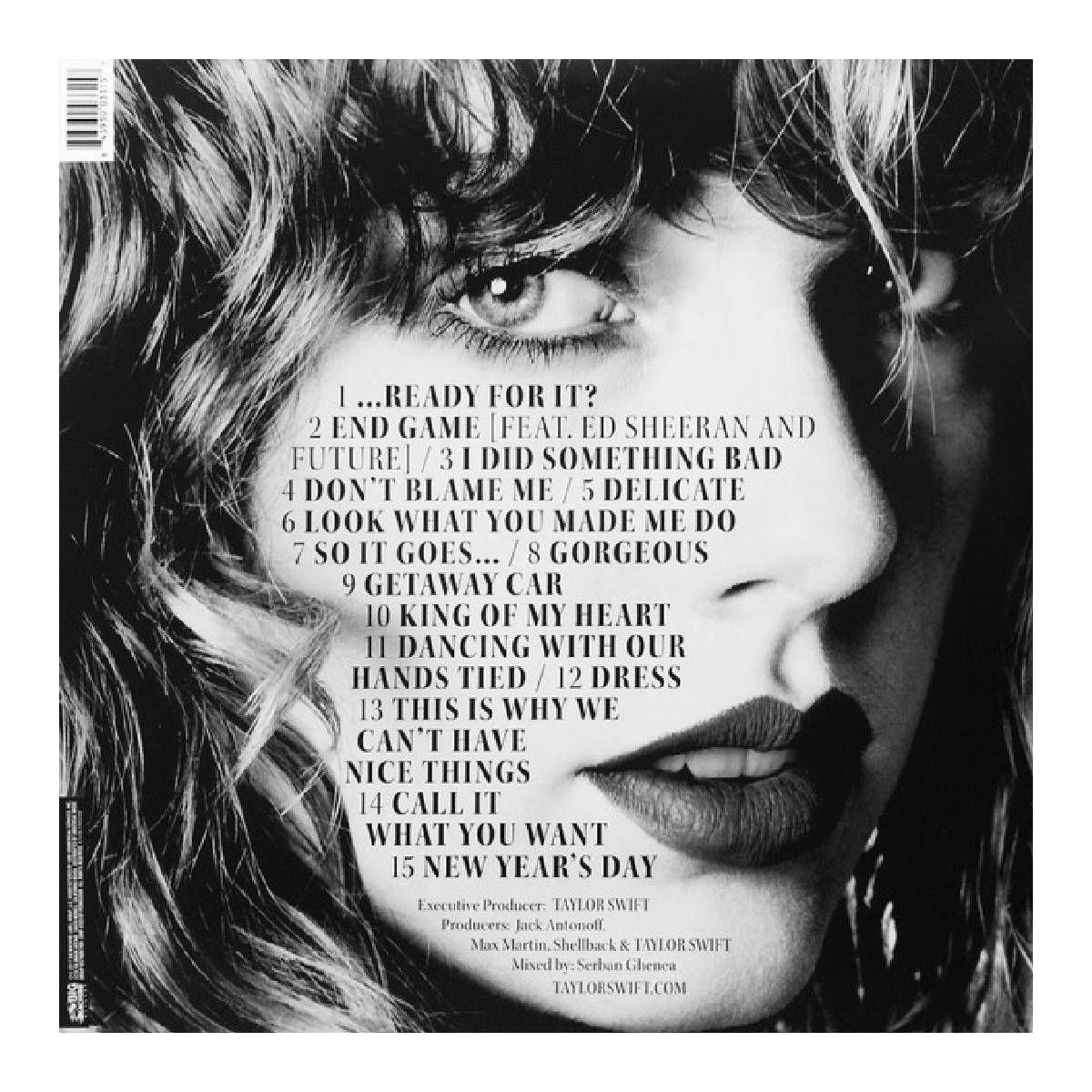 VINILO TAYLOR SWIFT/ REPUTATION (PICTURE DISC) 2LP-1