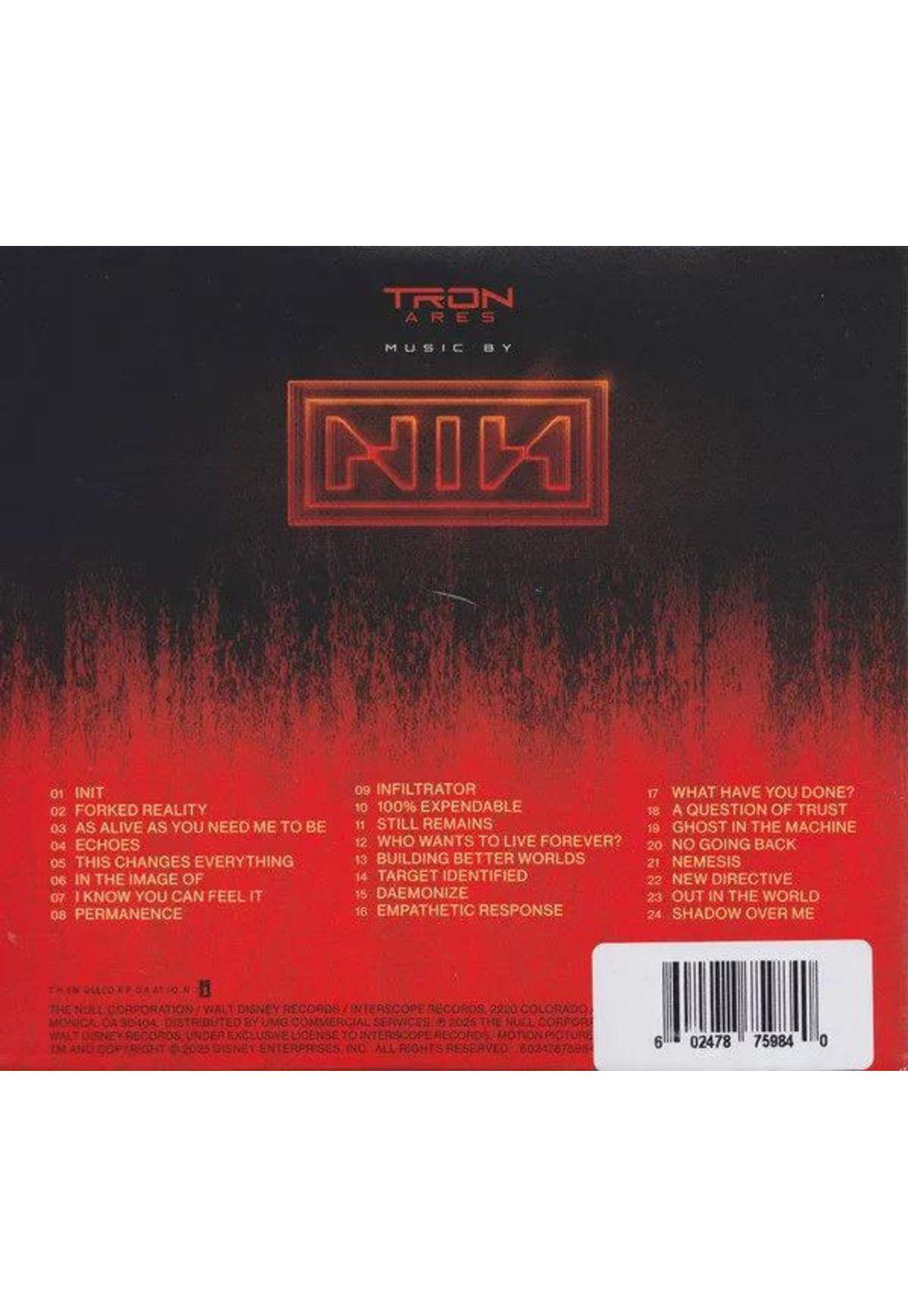 CD NINE INCH NAILS/ TRON: ARES 1CD-1