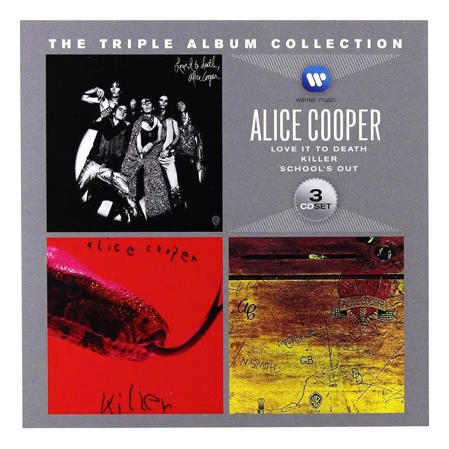 CD ALICE COOPER/ THE TRIPLE ALBUM COLLECTION 3CD-0