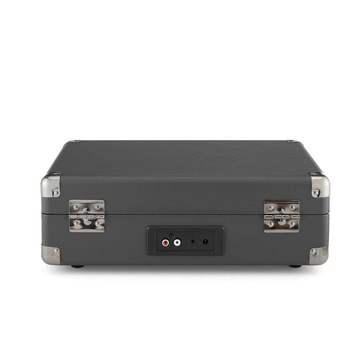 Tornamesa crosley/ cruiser deluxe bt slate + 4lp exclusivos-4
