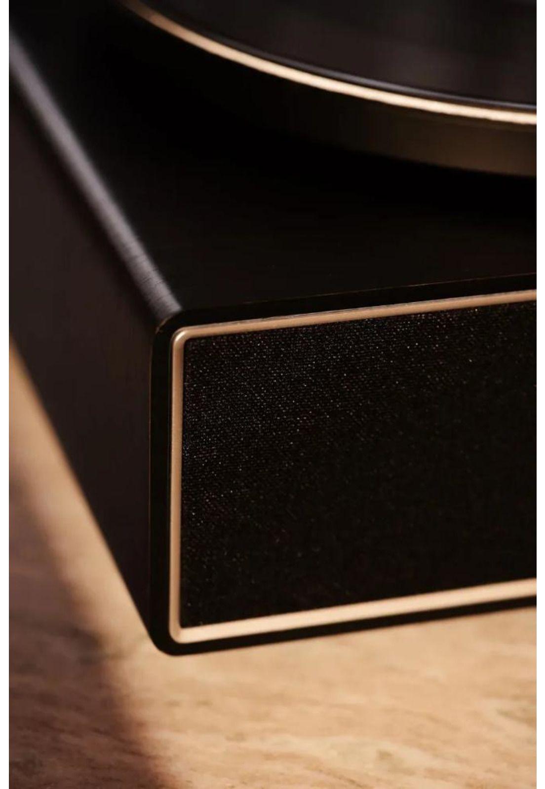 TORNAMESA CROSLEY/ RECORD PLAYER BT STAVE BLACK-5