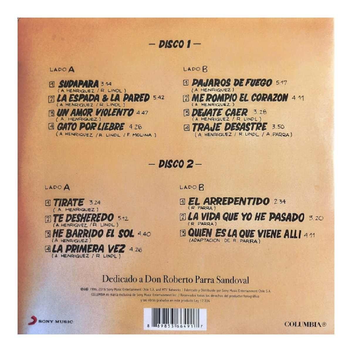 Vinilo Los Tres/ Los Tres Mtv Unplugged 2Lp-1